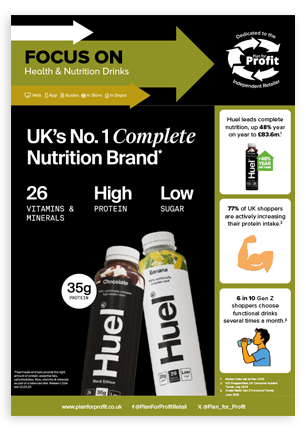 Focus On Health & Nutrition Drinks