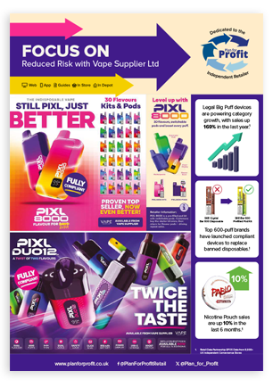 Focus On Reduced Risk with Vape Supplier Ltd