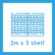 2m x 5 Shelf