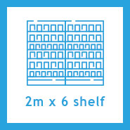 2m x 6 Shelf