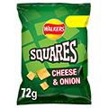 Squares Cheese & Onion 72g