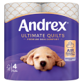 Andrex Ultimate Quilts 4pk