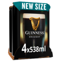 Guinness Draught 4.1% 4x538ml