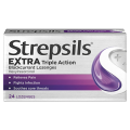 Strepsils Triple Action Blackcurrant 24pk