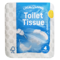 Local Living Toilet Roll 4pk