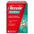 Rennie Spearmint 24pk