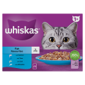 Whiskas Fish Favourites Jelly 12x85g